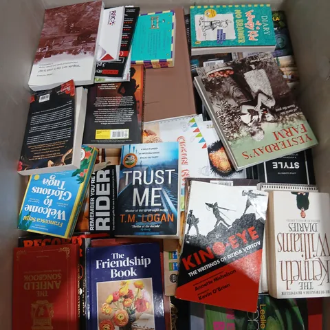 LARGE QUANTITY OF ASSORTED FICTION AND NON FICTION BOOKS