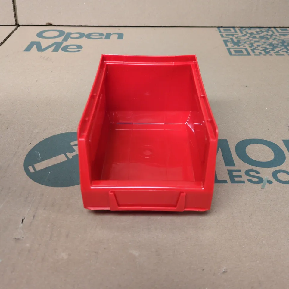BOTT PERFO LOUVRE PLASTIC BINS (24PCS / RED) - 13031028