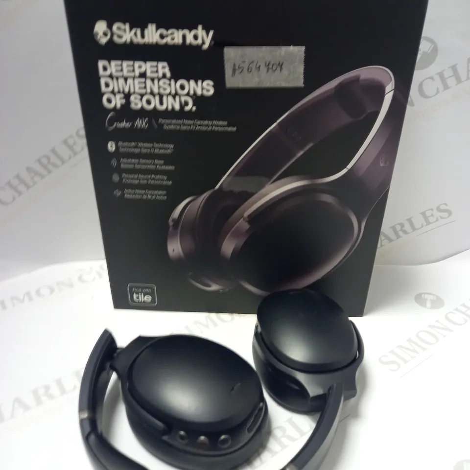 SKULLCANDY S6CPW DEEPER DIMENSIONS OF SOUND WIRELESS OVER-EAR HEADPHONES