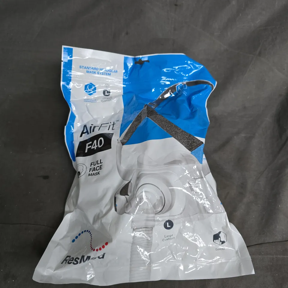 RESMED AIRFIT F40 FULL FACE MASK