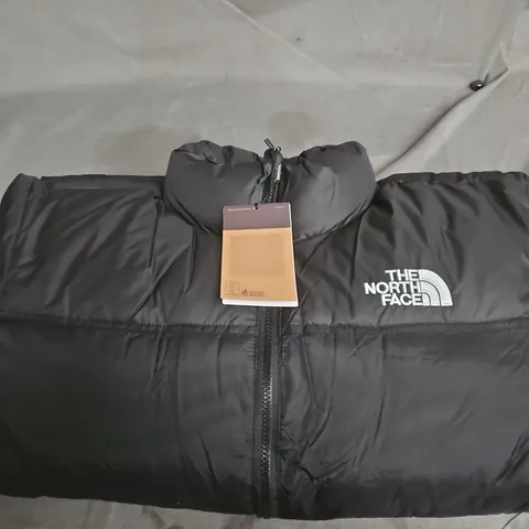 THE NORTH FACE BLACK PUFFER JACKET, XL