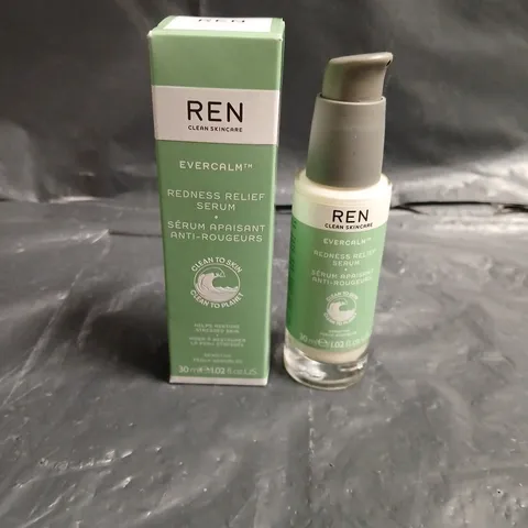 REN CLEAN SKINCARE EVERCALM REDNESS RELIEF SERUM β 30 ML