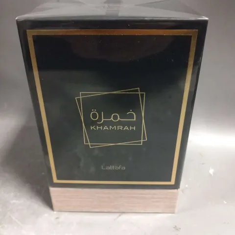 BOXED AND SEALED KHAMRAH LATTAFA EAU DE PARFUM 100ML