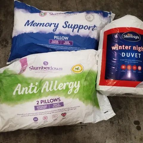 PALLET OF 2 BOXES EACH CONTAINING ASSORTED BEDDING 