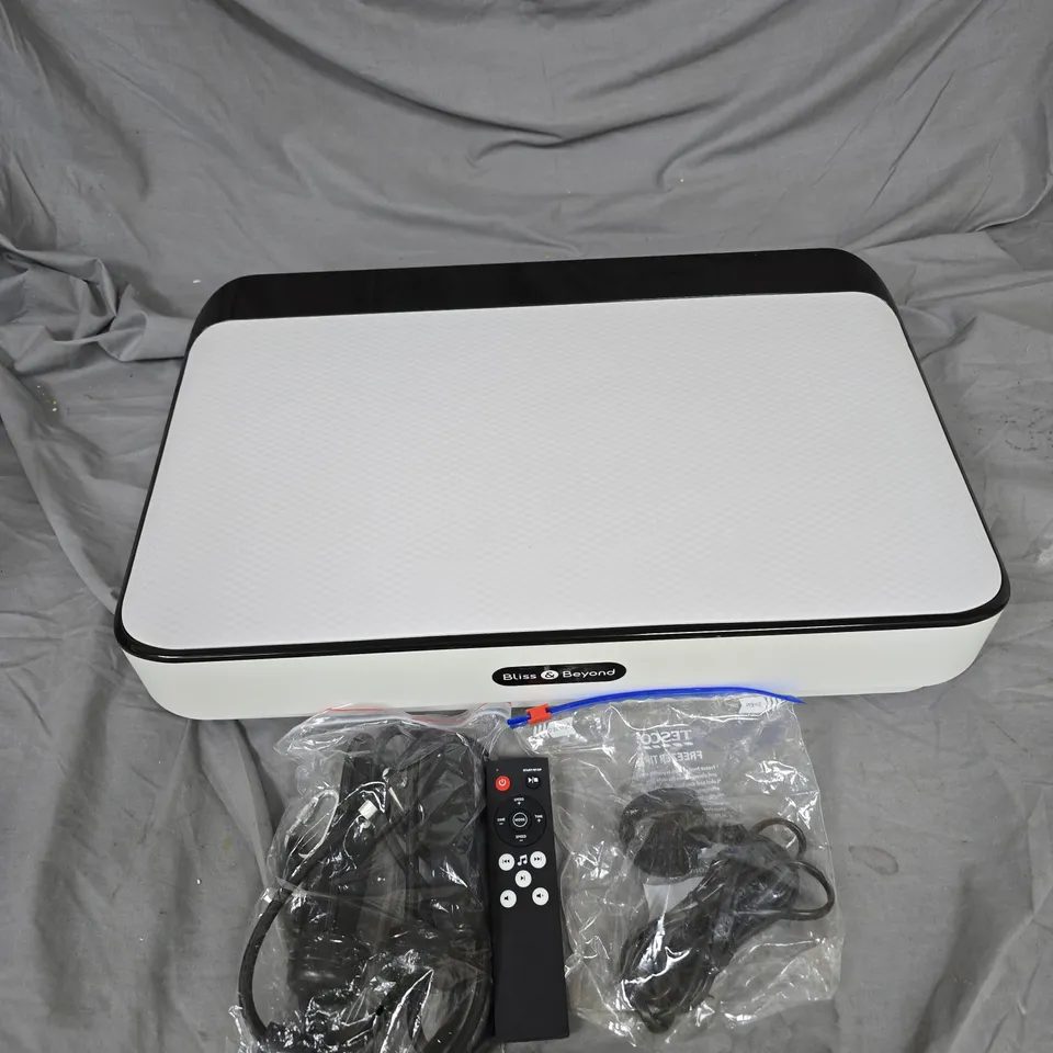 BLISS AND BEYOND VIBRATION PLATE EXERCISE MACHINE