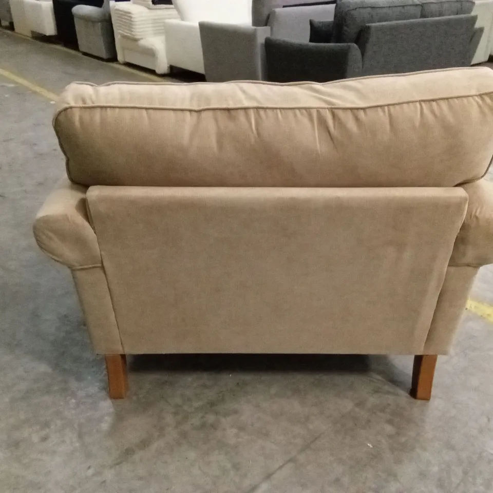 WILLIAM FABRIC ARMCHAIR - SAND RRP £749