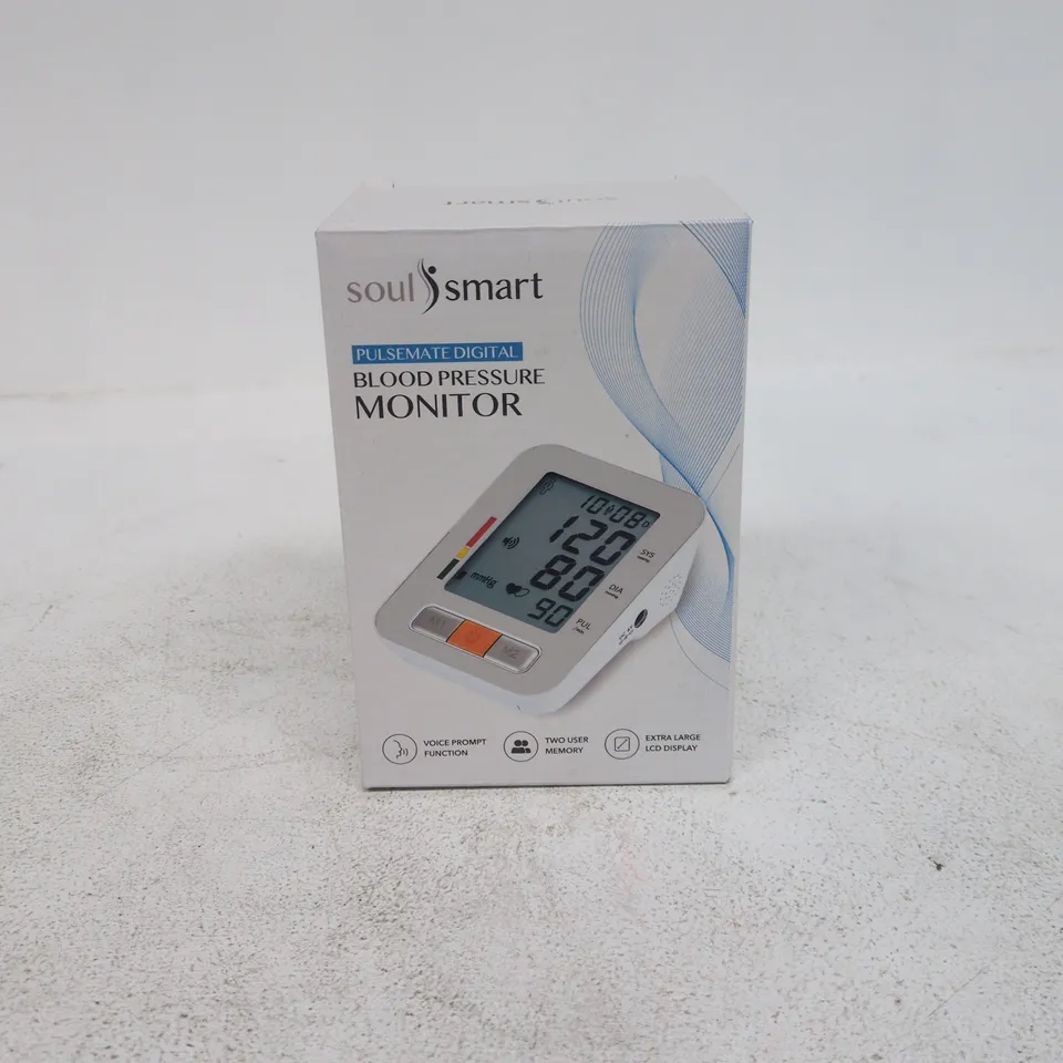 SOUL SMART BLOOD PRESSURE MONITOR
