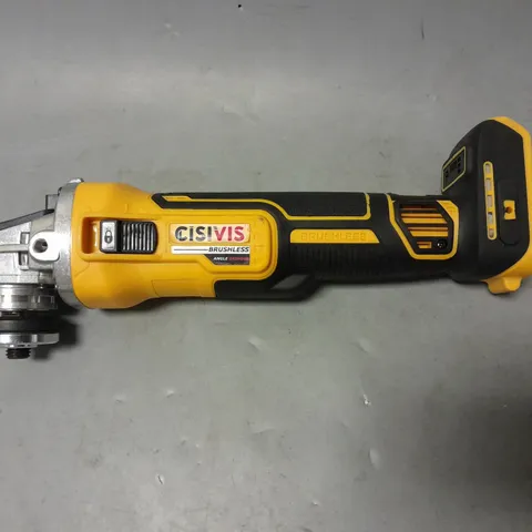 CISVIS BRUSHLESS ANGLE GRINDER IN YELLOW/BLACK