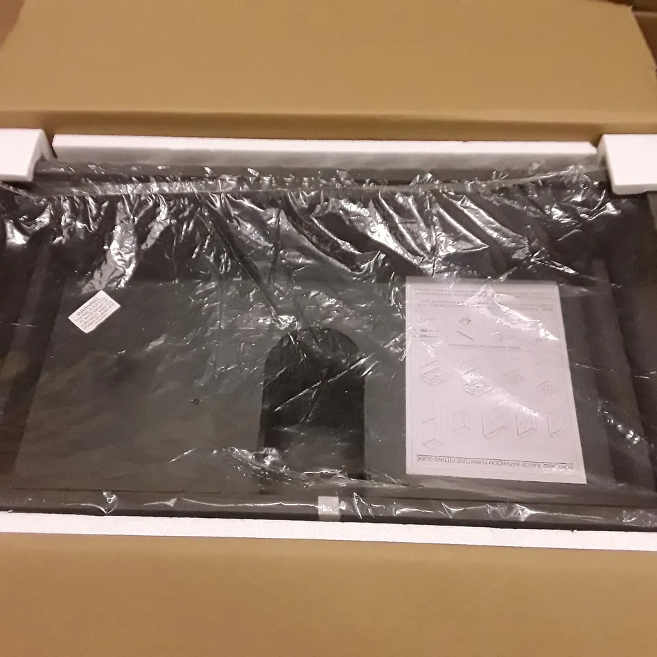 PORTLAND 800 TWO DRAWER WALL HUNG VANITY IN DGGLOSS