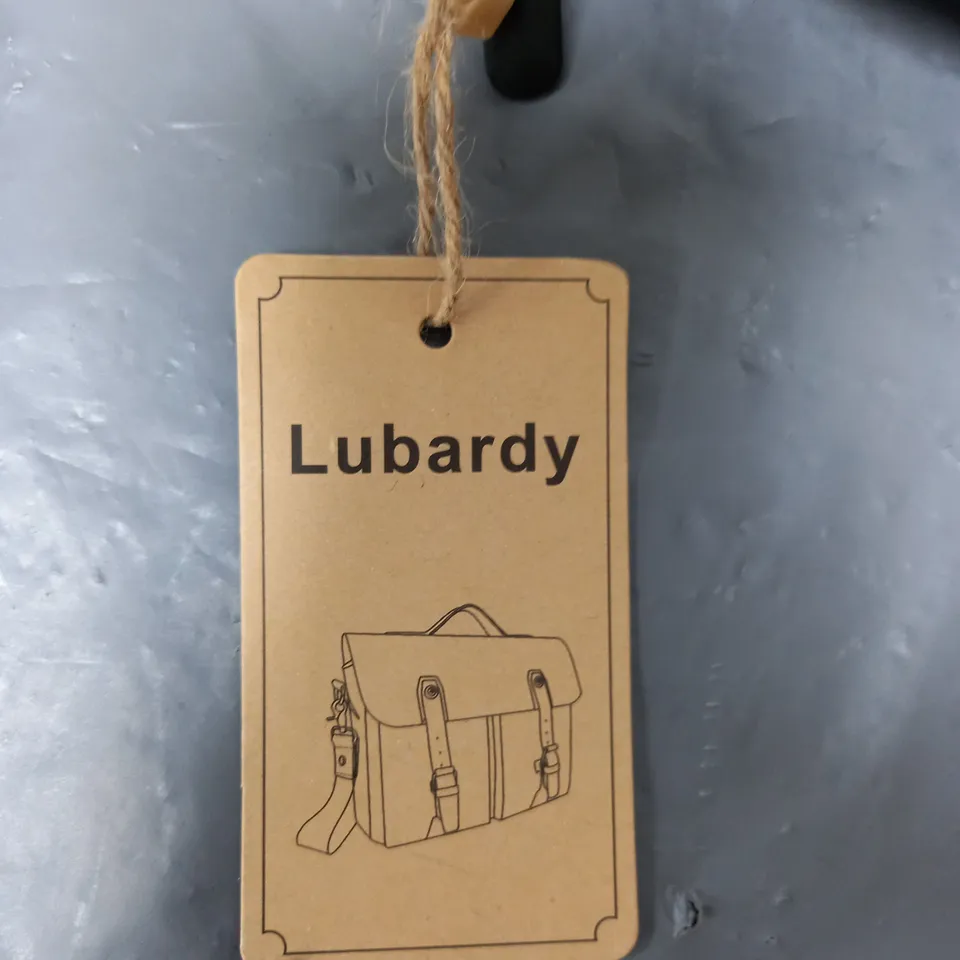 LUBARDY LARGE BLACK GYM BAG