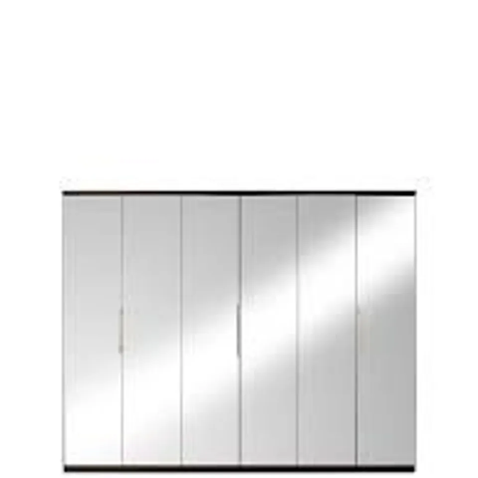 BOXED PRAGUE GREY 6 DOOR WARDROBE (5 BOXES) RRP £749