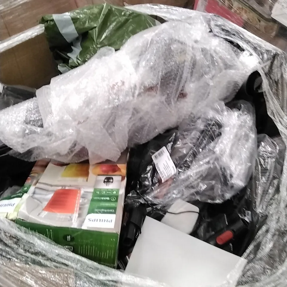 PALLET OF APPROXIMATELY 26 UNPROCESSED RAW RETURN HOUSEHOLD AND ELECTRICAL GOODS TO INCLUDE;