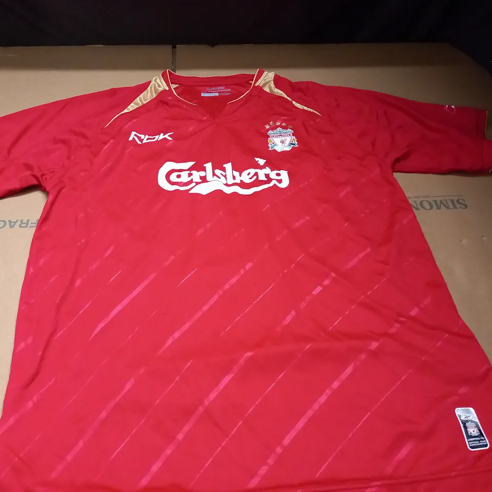 LIVERPOOL F.C. FOOTBALL SHIRT - UK L