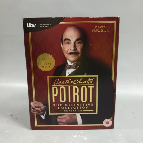 BOXED POIROT THE DEFINITIVE COLLECTION DVD BOX SET