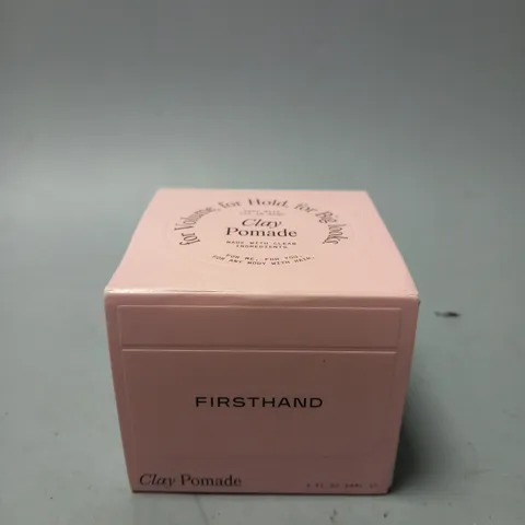 FIRSTHAND SUPPLY CLAY POMADE - CLEAN & NON-TOXIC HAIR CARE INGREDIENTS