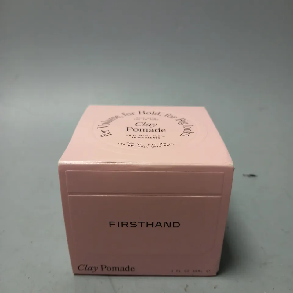 FIRSTHAND SUPPLY CLAY POMADE - CLEAN & NON-TOXIC HAIR CARE INGREDIENTS