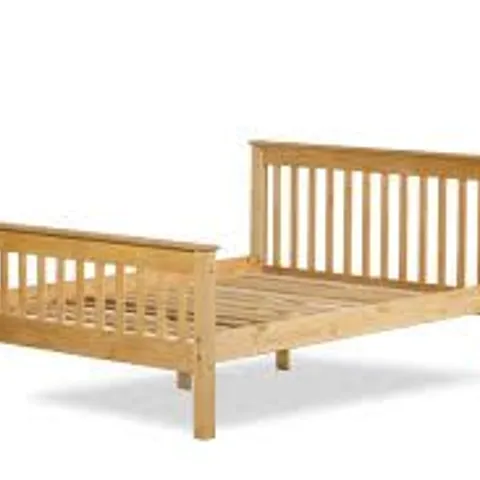 BOXED 4'6" SOMERSET BED - WAXED (2 BOXES)