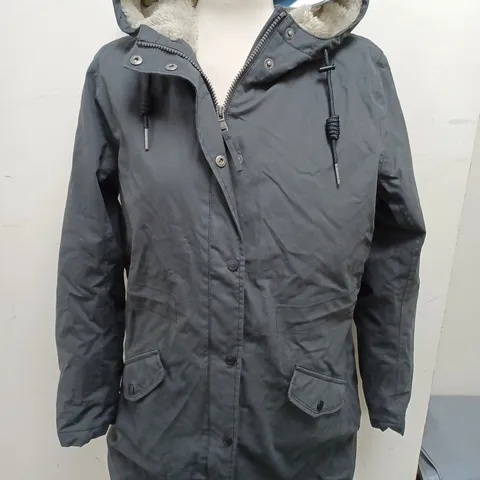SEASALT CORNWALL PLANT HUNTER 2 JACKET IN ONYX - UK 12