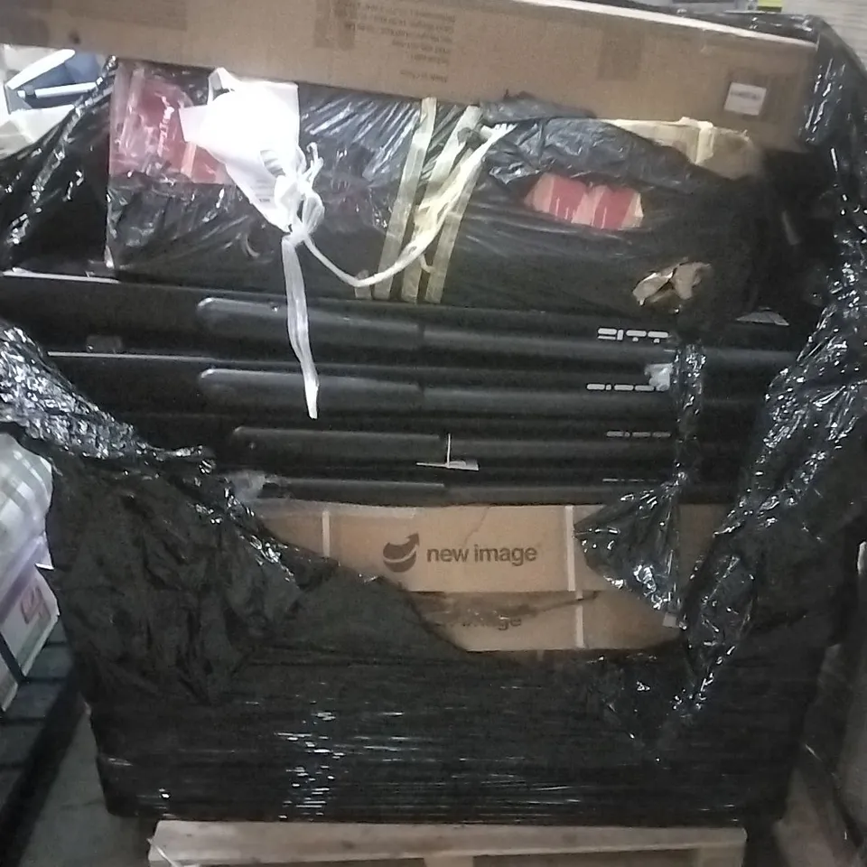 PALLET TO CONTAIN PALLET OF ASSORTED GOODS WHICH INCLUDE; TREADMILLS, MAXI CLIMBER, SIMILAR PRODUCTS ETC