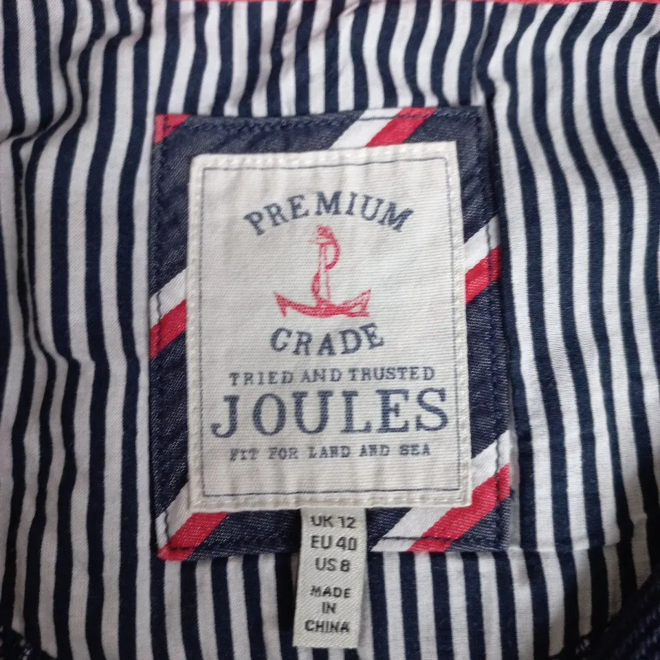 JOULES PREMIUM GRADE SHIRT – WOMEN'S, UK 12 (EU 40, US 8) – MADE IN CHINA