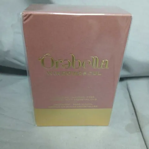 BOXED AND SEALED ORABELLA WINDOW2SOUL PARFUM 50ML
