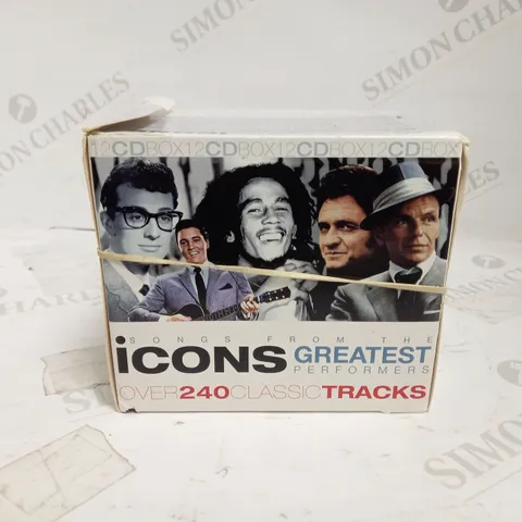 SONGS FROM THE ICONS 12CD BOX SET