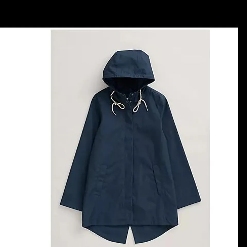 SEASALT CORNWALL BOWSPIRIT JACKET - HARBOUR BLUE, SIZE 14