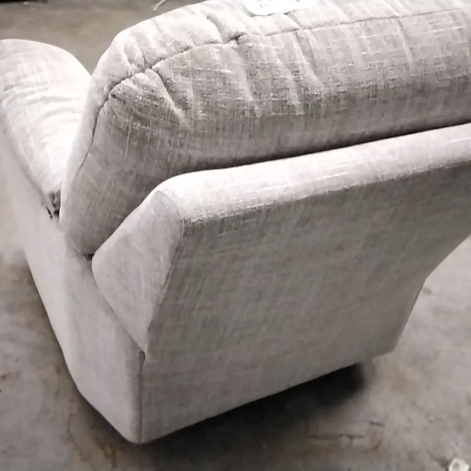 QUALITY BRITISH DESIGNER G PLAN MANUFACTURED CHLOE C SMALL CHAIR - BEACH OATMEAL FABRIC 