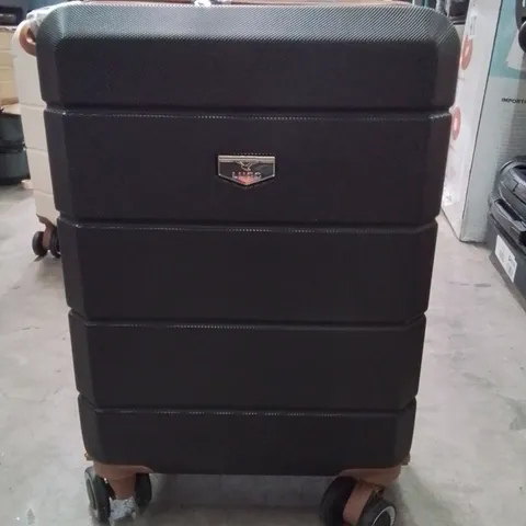 LUGG JETSET CABIN BAG BLACK AND BROWN 