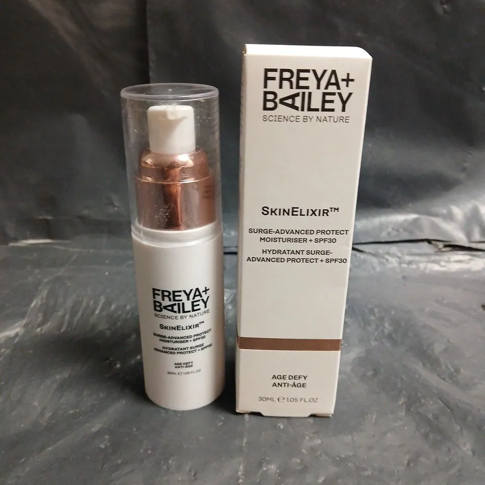 FREYA BAILEY SKINELIXIR ANTI-AGE MOISTURISER SPF30, 30ML – BOXED