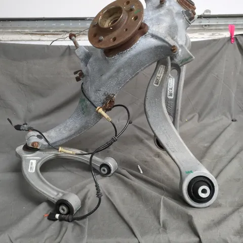 BMW FRONT SUSPENSION ARM WITH WHEEL HUB CARRIER 