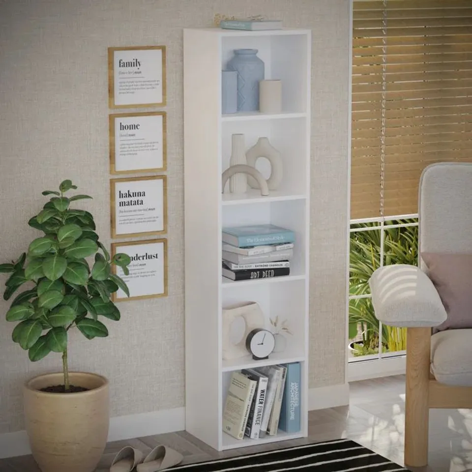 BOXED GERARDI 32CM W STANDARD BOOKCASE (1 BOX)