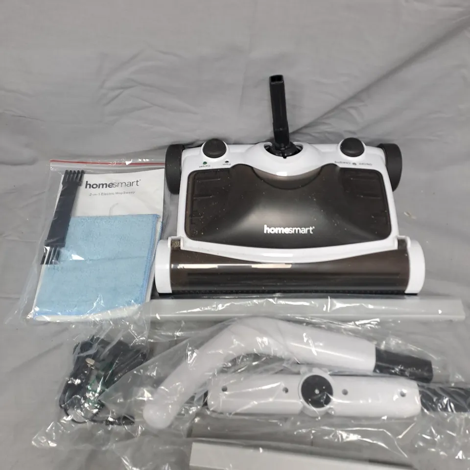 HOMESMART WS-08 2-IN-1 ELECTRIC MOP & SWEEP