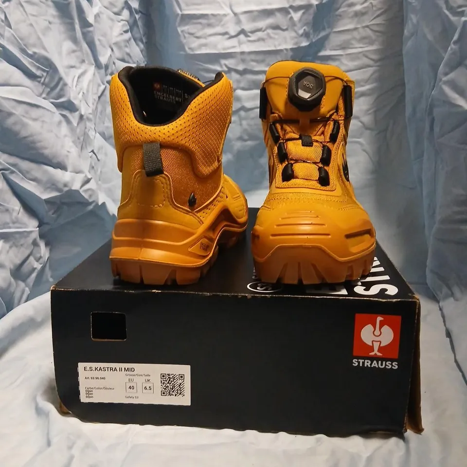 STRAUSS E.S. KASTRA II MID SAFETY BOOTS – UK 6.5 (EU 40)