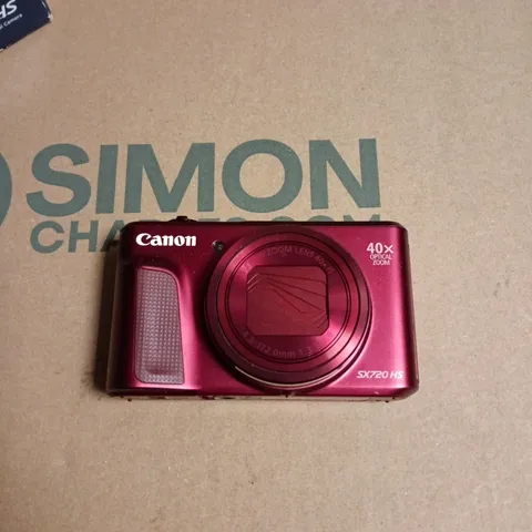 CANON POWERSHOT SX720 HS PINK COMPACT CAMERA – 20.3MP, 40X OPTICAL ZOOM, WI‑FI