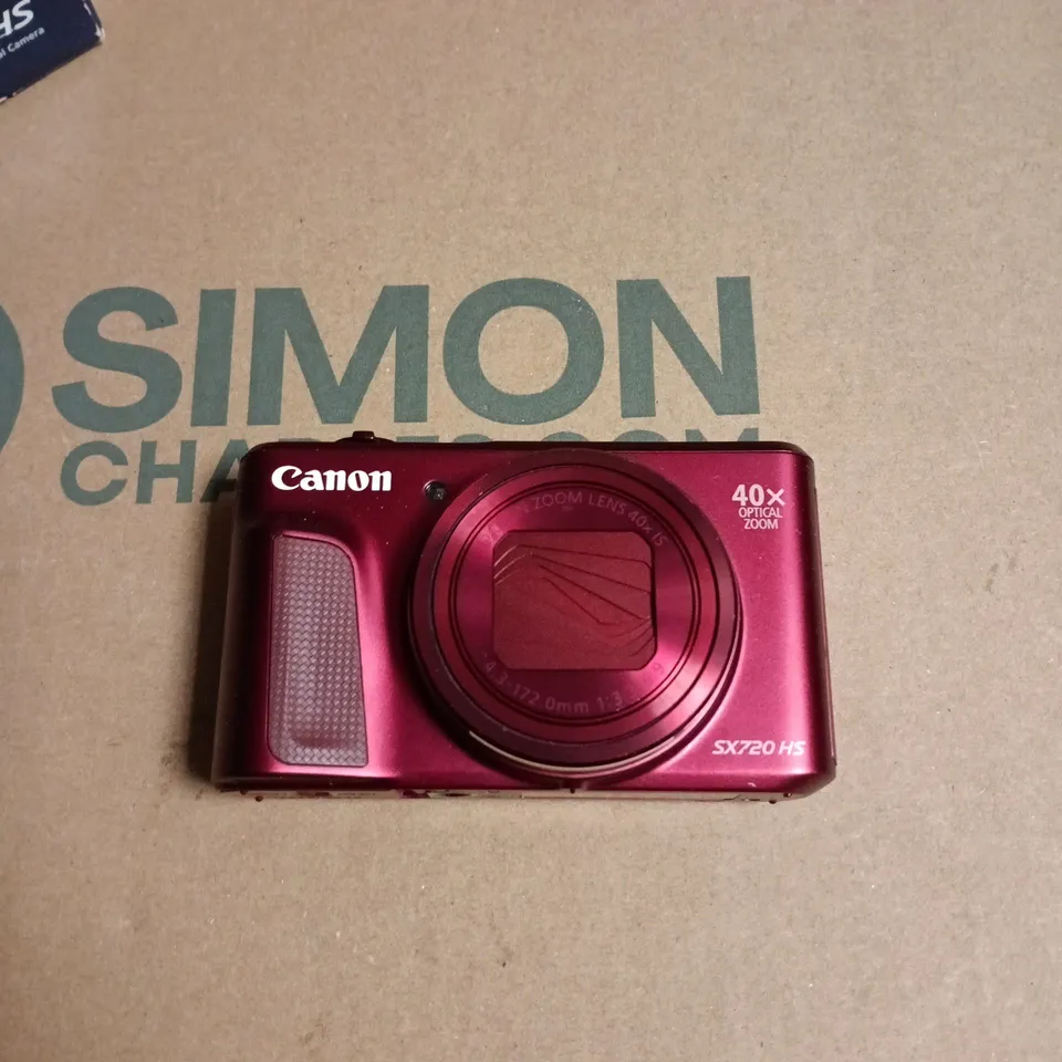 CANON POWERSHOT SX720 HS PINK COMPACT CAMERA – 20.3MP, 40X OPTICAL ZOOM, WI‑FI