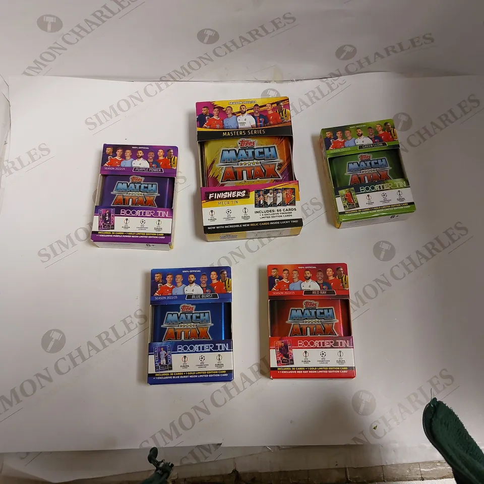 MATCH ATTACK SET OF 5 CARDS 