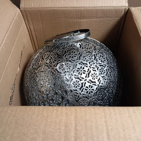 SMART SOLAR JUMBO DAMASQUE LANTERN BOXED