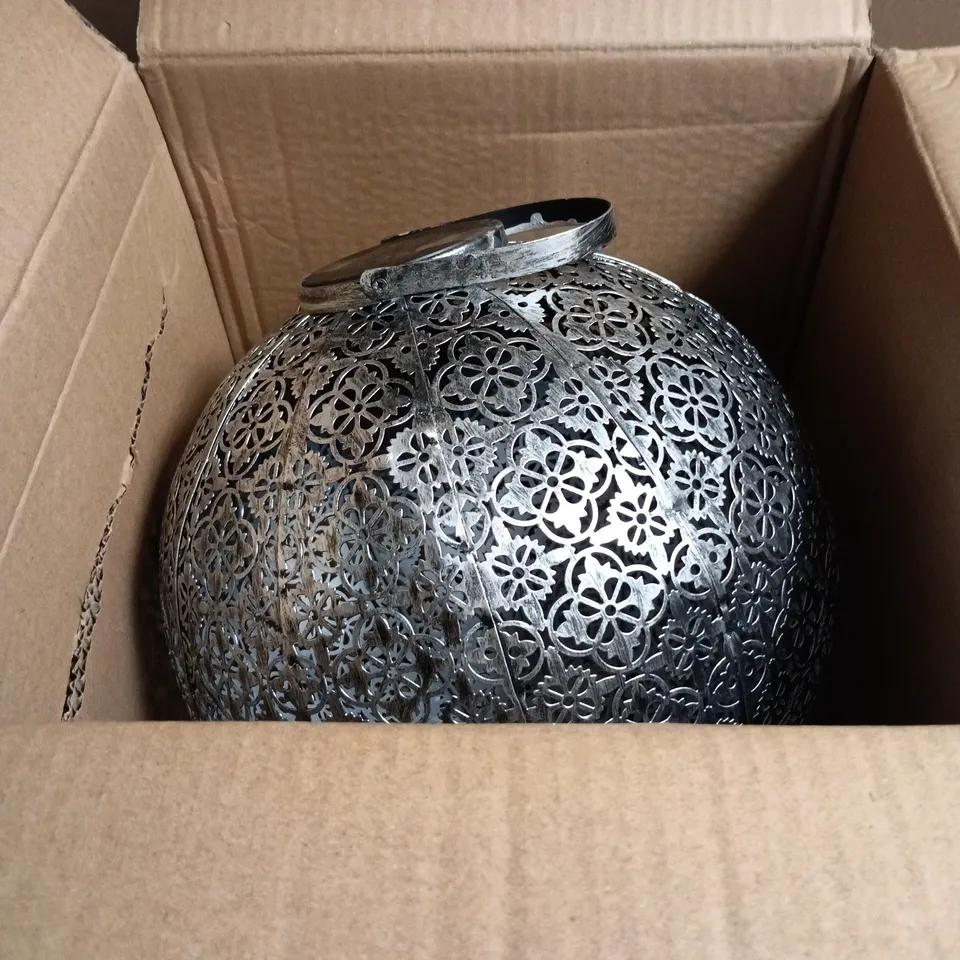 SMART SOLAR JUMBO DAMASQUE LANTERN BOXED