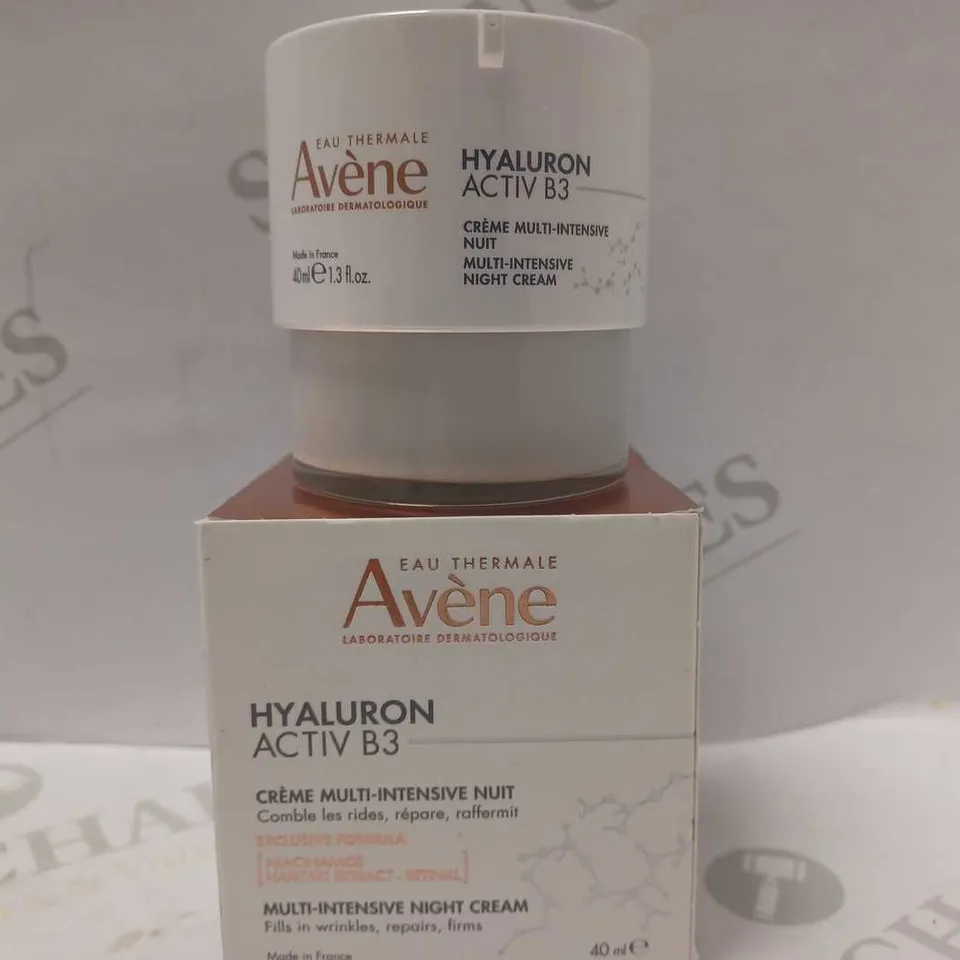 AVÈNE HYALURON ACTIV B3 MULTI-ACIVE NIGHT CREAM 40ML