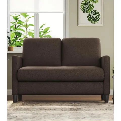 BOXED OLIFF SOFA - BROWN (1 BOX)