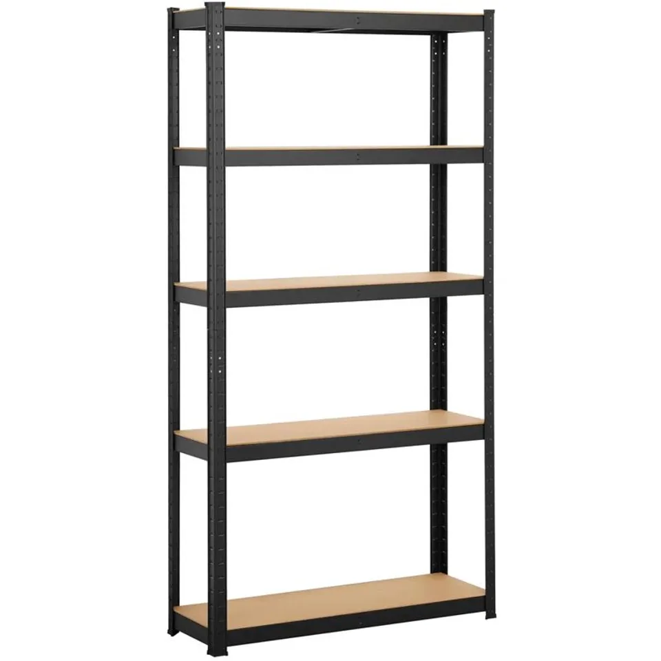 BOXED BETHALTO 90CM W STEEL HEIGHT ADJUSTABLE STORAGE RACK