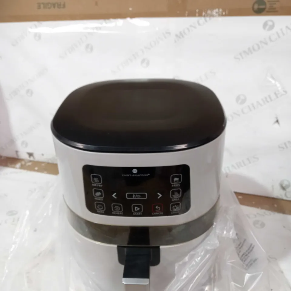 COOK'S ESSENTIALS 4.0L AIR FRYER COOL GREY