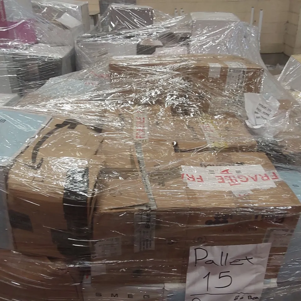 PALLET CONTAINING APPROXIMATELY 55x MIXED HOME DOMESTIC APPLIANCES