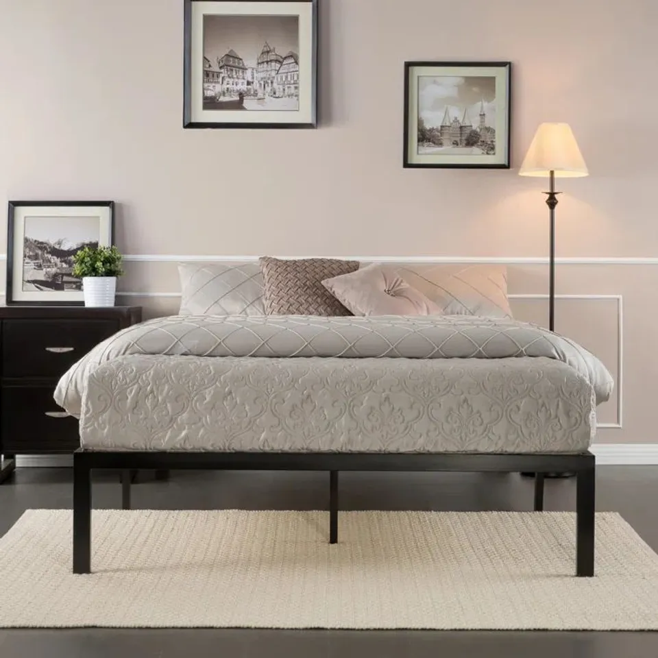 BOXED WICKFORD METAL BED FRAME SUPERKING 