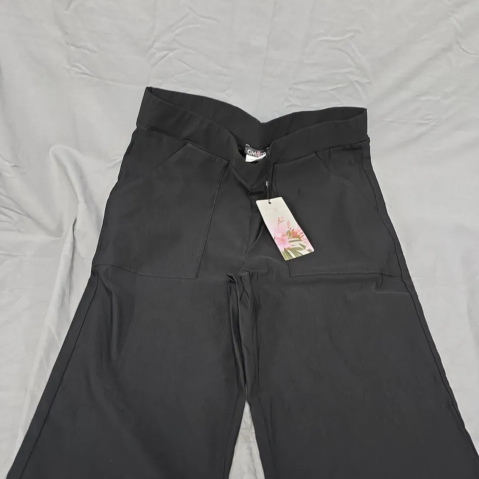 KIM & CO. WOMEN'S BLACK TROUSERS – SIZE M (MEDIUM)