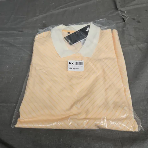 SEALED ADIDAS IVORY POLO SHIRT - SIZE 14 