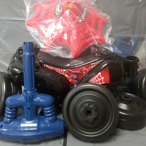 SPIDER MAN 6V WEB SLINGER LIGHT UP QUAD