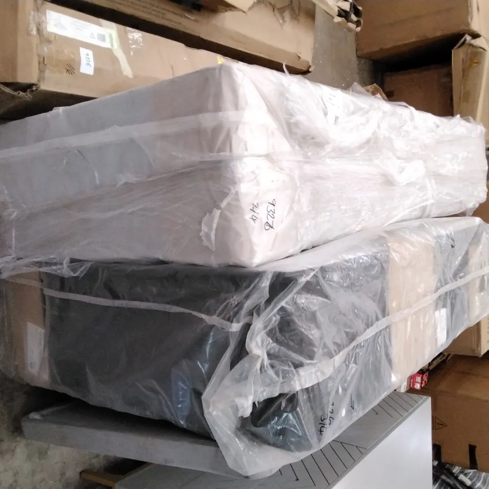 LOT OF 4 ASSORTED BED FRAME PARTS