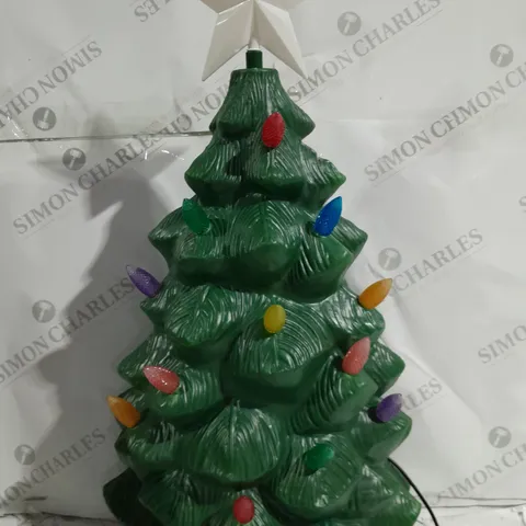 BOXED MR CHRISTMAS INDOOR OUTDOOR MOLDED CHRISTMAS TREE